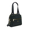 Catelyn Handbag,Black Crosshatch,small