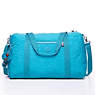 Itska Solid Duffle Bag,Turq Blue,small