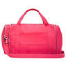 FLONA FOLDABLE DUFFLE BAG,Vibrant Pink,small