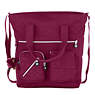 Johanna Tote Bag,Deep Red,small