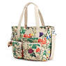 SADY PRINTED TOTE BAG,Frond Neutral,small