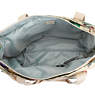 SADY PRINTED TOTE BAG,Frond Neutral,small