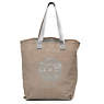 Hip Hurray Foldable Tote Bag,Caffelatte,small