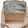 Hip Hurray Foldable Tote Bag,Caffelatte,small