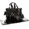 New Large Baby Bag With Changing Mat,Black Patent,small