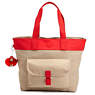 TABBY TOTE BAG,Cool Orange/Slate Grey Combo,small
