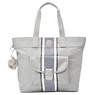 TABBY COATED TOTE BAG,Sunshine Happy,small