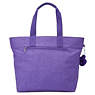 TABBY COATED TOTE BAG,Sunshine Happy,small