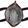 Tabby Coated Tote Bag,Hummus,small