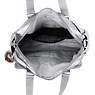 Alanna Metallic Diaper Bag,Platinum Metallic,small