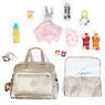 Alanna Metallic Diaper Bag,Platinum Metallic,small