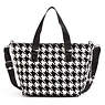 Always On Albie Patterned Tote Bag,Houndstooth,small