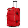 Teagan Small Wheeled Duffel,Red,small