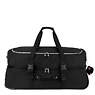 Teagan Large Wheeled Duffel,Black,small