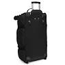 Discover Large Rolling Luggage Duffle,Black,small