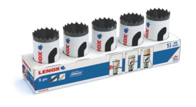 CONTRACTOR'S HOLE SAW 5 PACK