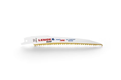 LENOX Gold® POWER ARC CURVED WOOD RECIPROCATING SAW BLADES