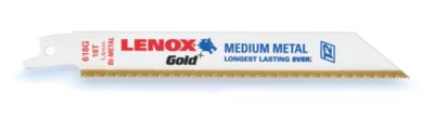 LENOX Gold® METAL RECIPROCATING SAW BLADES