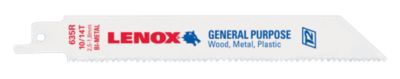 LENOX GENERAL PURPOSE BI-METAL RECIPROCATING SAW BLADES