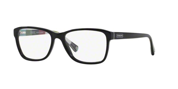 HC6013 JULAYNE: Shop Coach Black Square Eyeglasses at LensCrafters