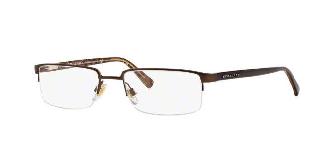 BE 1006: Shop Burberry Semi-Rimless Eyeglasses at LensCrafters