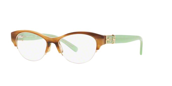 TY2046: Shop Tory Burch Semi-Rimless Eyeglasses at ...