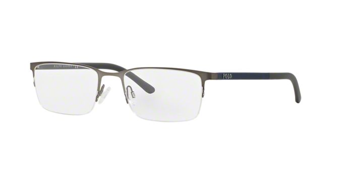 PH1150: Shop Polo Ralph Lauren Semi-Rimless Eyeglasses at ...