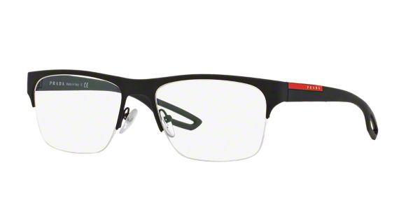 Prada Semi Rimless Eyeglasses Gallo