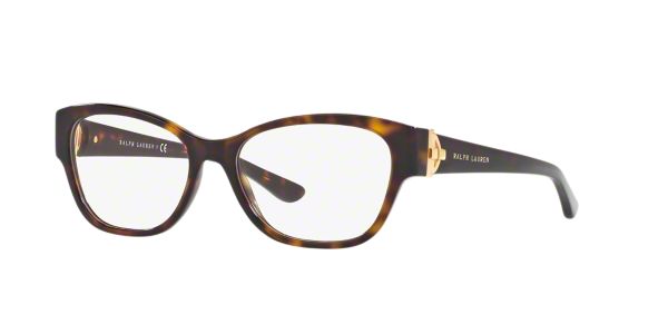 RL6151: Shop Ralph Lauren Tortoise Square Eyeglasses at ...