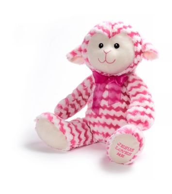 pink lamb plush