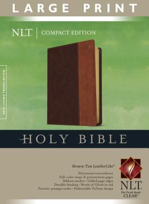 compact bible tutone nlt edition larger