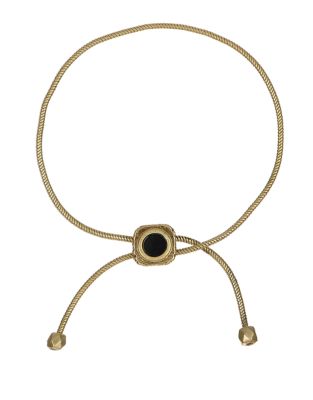 UPC 024576000011 product image for Sam Edelman Gold Tone and Semi Precious Lapis Stone Bracelet | upcitemdb.com