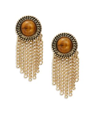 UPC 024576007782 product image for Sam Edelman Fringe Stud Earrings | upcitemdb.com