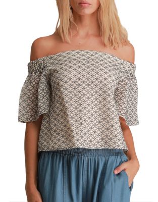 off the shoulder party tops