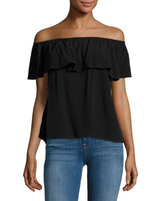 off the shoulder party tops