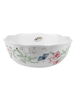 Lenox 9.75-in. Butterfly Meadow Serving Bowl