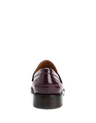 COACH Izabella Slip-On Leather Loafers