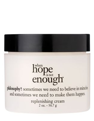 When Hope is not Enough Replenishing Cream