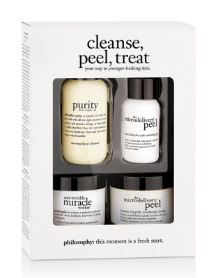 UPC 604079166805 product image for Philosophy Cleanse Peel Treat Trial Kit | upcitemdb.com