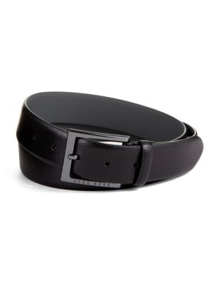 UPC 610770797132 product image for Hugo Boss Textured Leather Belt | upcitemdb.com