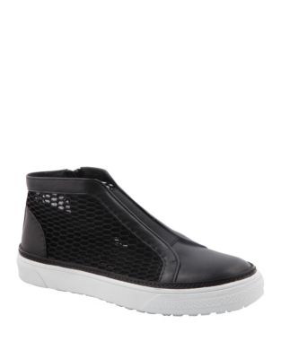 carter high top leather sneaker