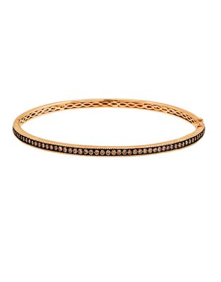 UPC 667983816044 product image for Levian Gold Diamond Bangle Bracelet in 14 Kt Strawberry Gold | upcitemdb.com