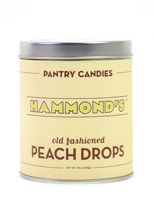 UPC 691355894552 product image for Hammond'S Candies Peach Drops Tin | upcitemdb.com