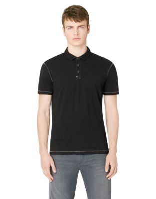 UPC 712683255782 product image for Calvin Klein Jeans Slub Knit Polo Shirt | upcitemdb.com