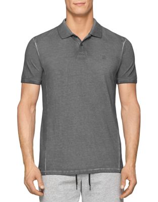 UPC 712683559989 product image for Calvin Klein Jeans Modern Fit Garment Dye Pique Polo Shirt | upcitemdb.com