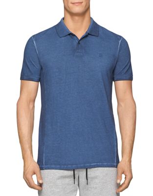UPC 712683560039 product image for Calvin Klein Jeans Modern Fit Garment Dye Pique Polo Shirt | upcitemdb.com