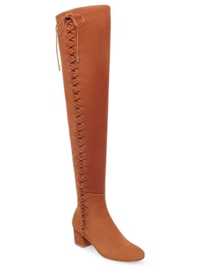 B BRIAN ATWOOD Mally Over-The-Knee Flat Suede Boots