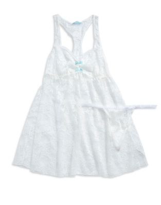 UPC 716274334191 product image for Betsey Johnson Lace Babydoll Dress | upcitemdb.com
