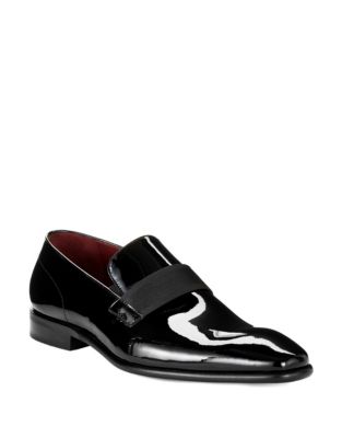 UPC 728679750575 product image for Hugo Boss Mellion Pantent Leather Loafers | upcitemdb.com