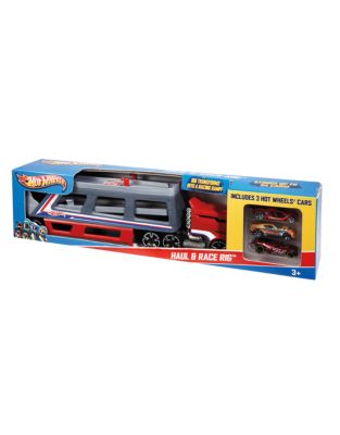 UPC 746775255831 product image for Mattel Haul and Race Rig | upcitemdb.com